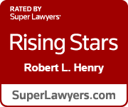 Robert L Henry Super Lawyers Badge, Rated by Super Lawyers